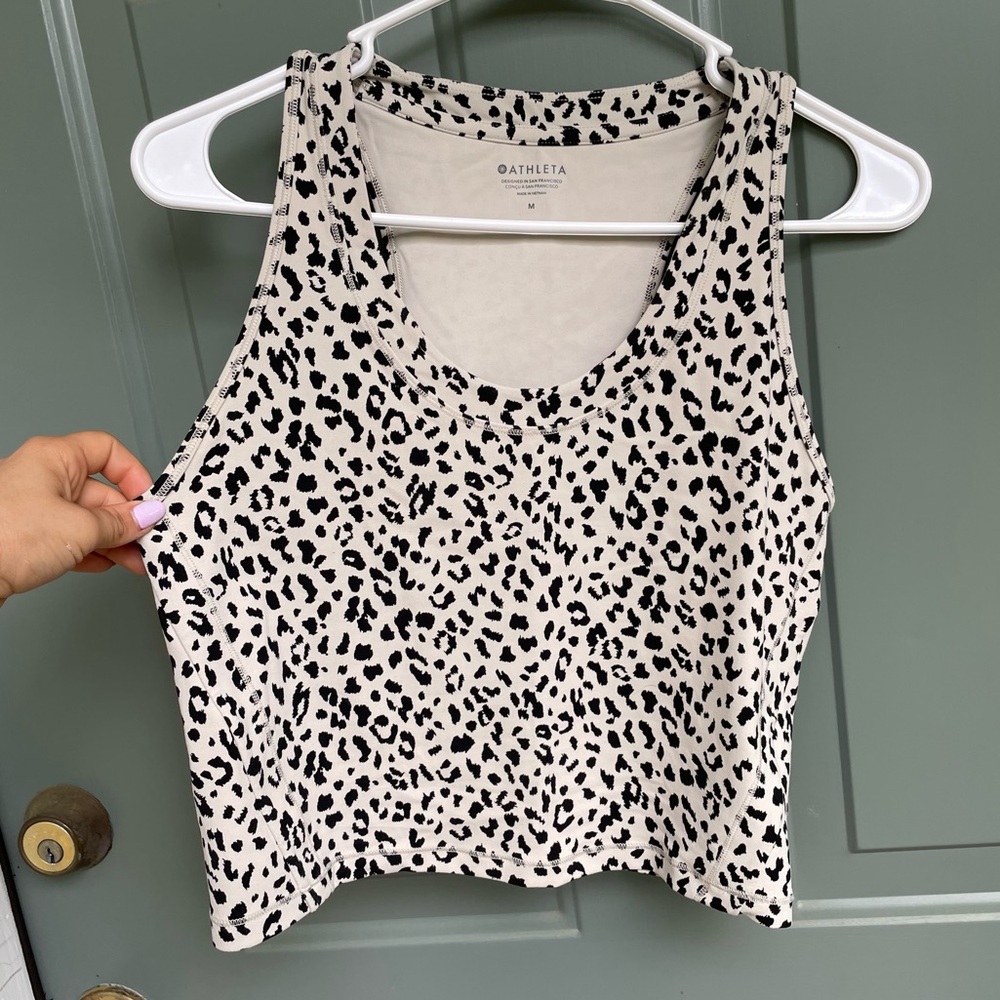 Athlete Cropped Athletic tank